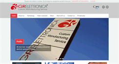 Desktop Screenshot of grelettronica.it